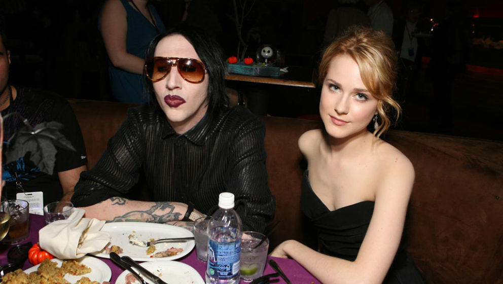 Marilyn Manson und Evan Rachel Wood