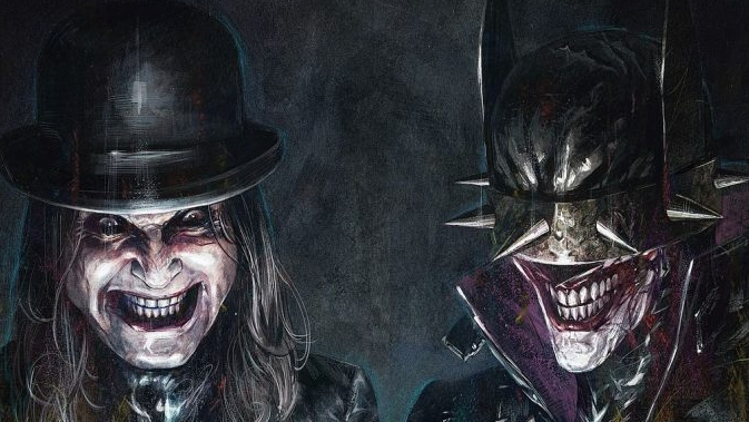 Ozzy Osbourne und Batman auf ihrem gemeinsamen Comic-Titelbild