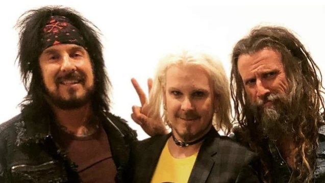 Nikki Sixx, John 5, Rob Zombie (v.l.) sind zusammen mit Tommy Clufetos die L.A. Rats