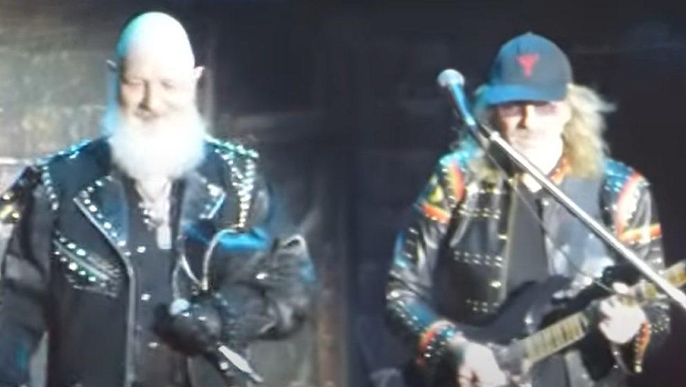 Rob Halford (l.) und Glenn Tipton von Judas Priest beim Bloodstock Open Air 2021