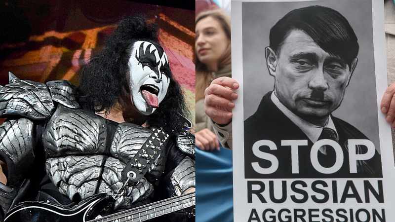 Gene Simmons kann nicht nachvollziehen, dass Putin die Ukraine entnazifizieren will -- aber wer kann das schon?