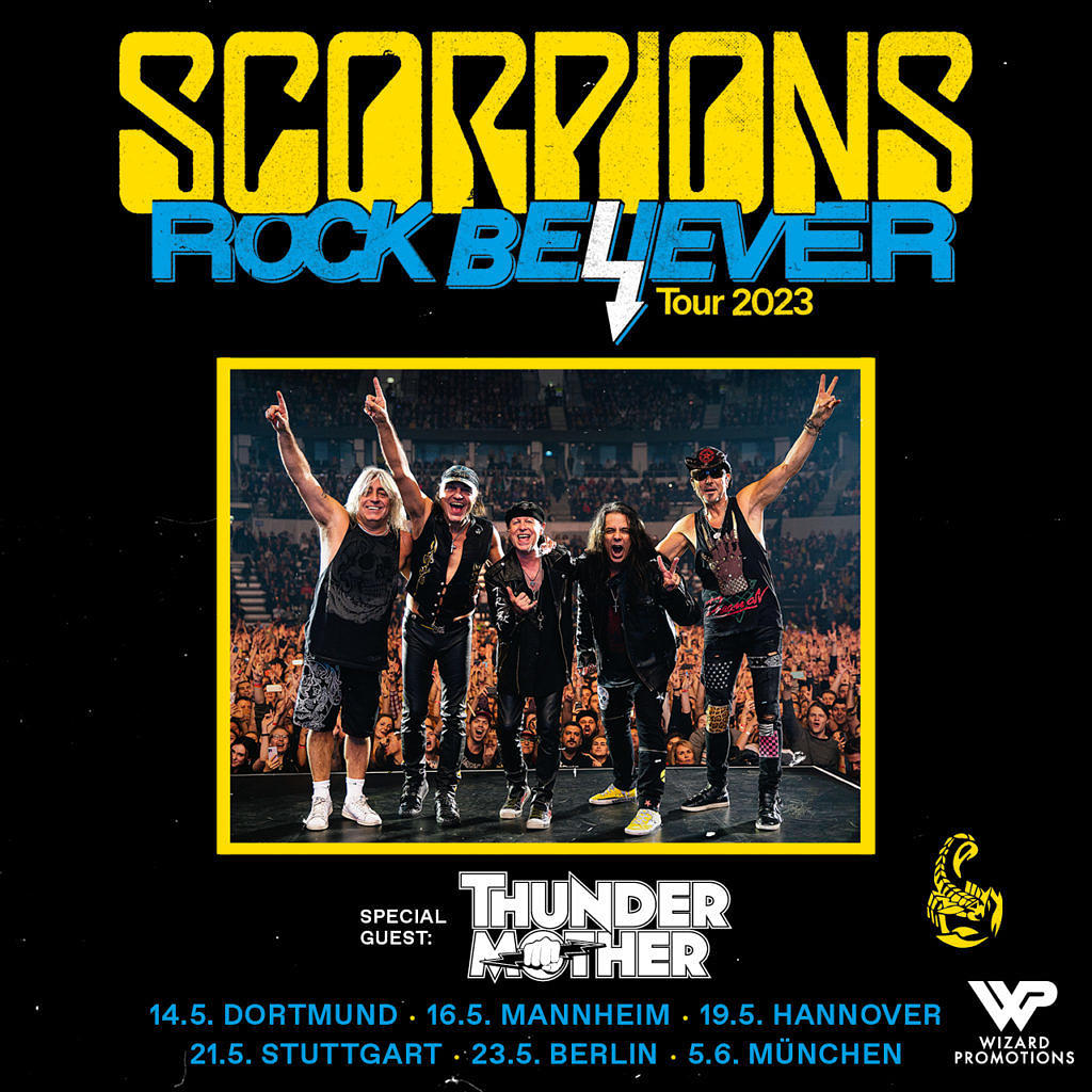 scorpions tour 2023 hannover