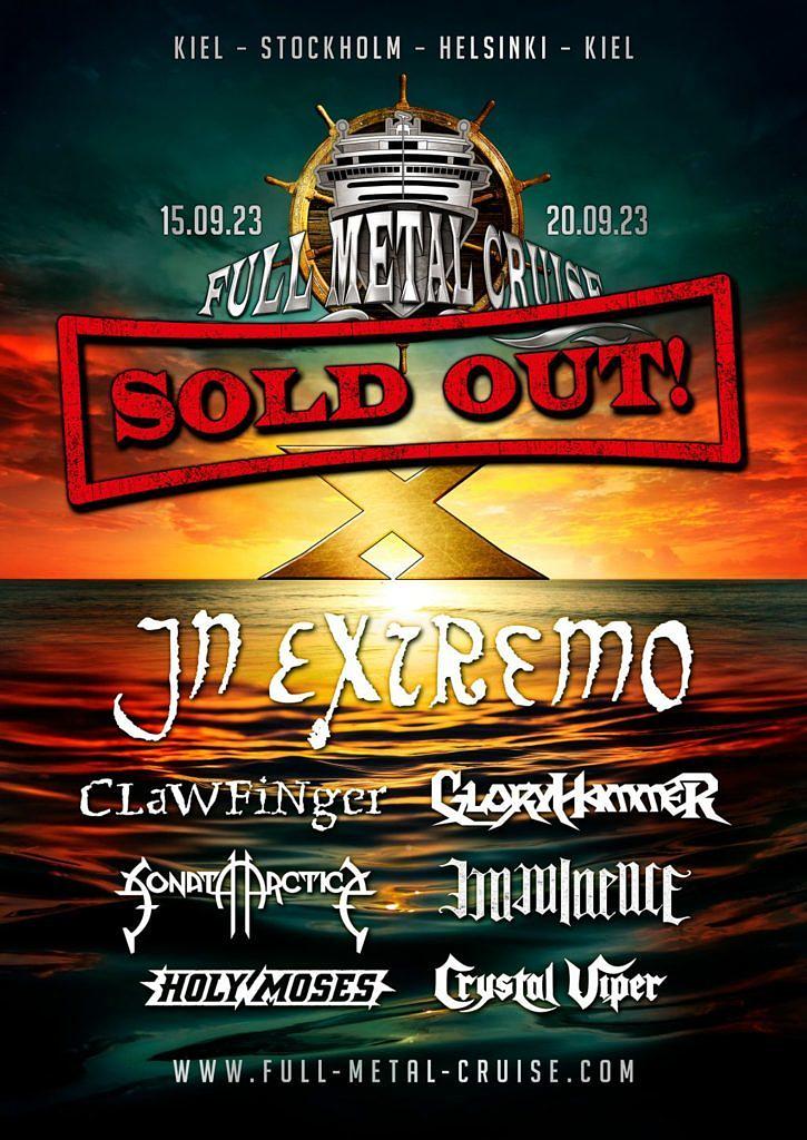 full metal cruise x line up