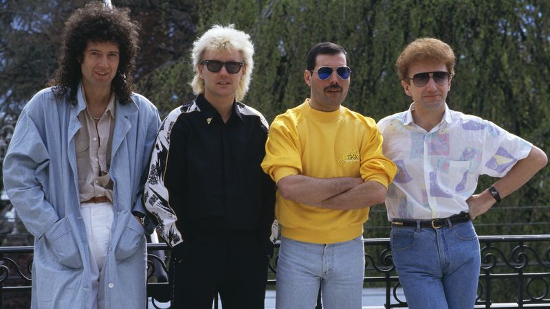 Queen beim Montreux Rock Festival, 1986