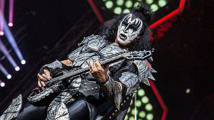 Kiss-Mitglied Gene Simmons live