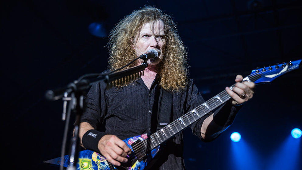 Dave Mustaine live mit Megadeth 2022 in München