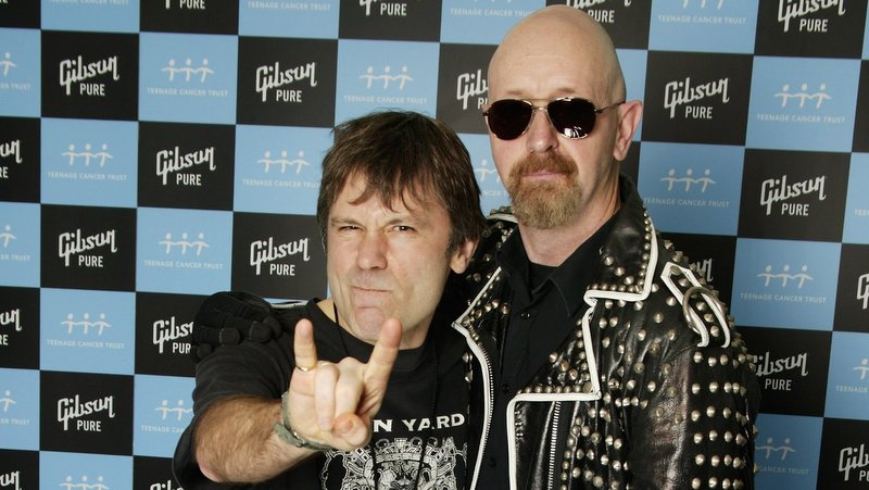 Bruce Dickinson (Iron Maiden) und Rob Halford (Judas Priest) kennen und schätzen sich