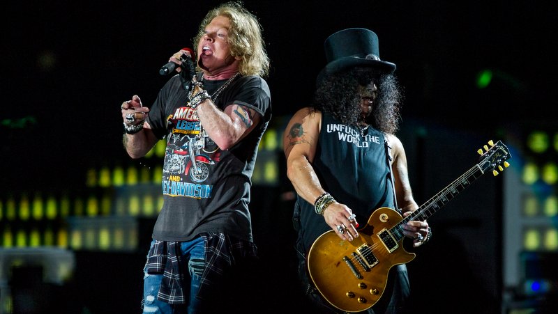 Guns N’ Roses: Axl Rose & Slash im Studio gesichtet