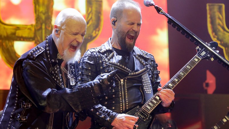 Rob Halford und Andy Sneap mit Judas Priest in der Spark Arena in Auckland (16.03.2019)