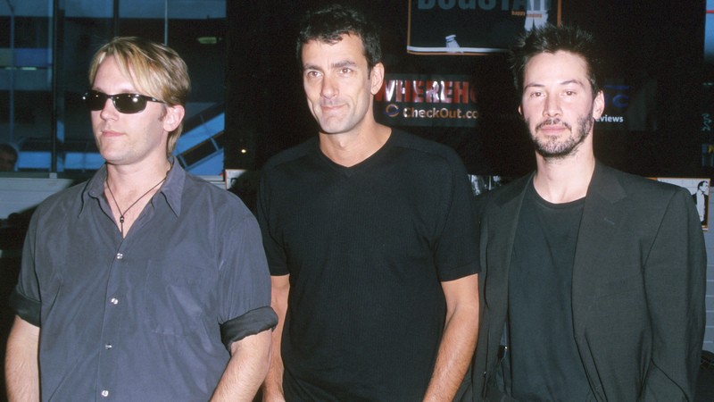 Bret Domrose, Robert Mailhouse und Keanu Reeves (v.l.) sind Dogstar (Foto aus dem Jahr 2000)