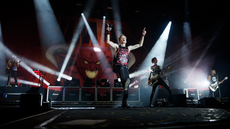 Sum 41 im Alexandra Palace in London (21. Oktober 2022)