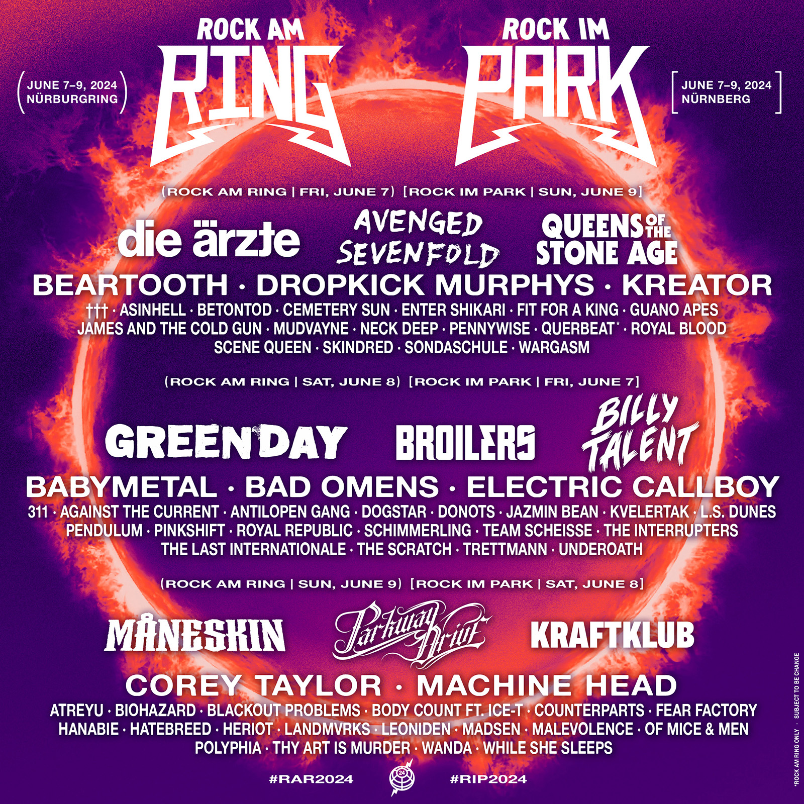 Rock am Ring/Rock im Park Alle Infos zu den Festivals