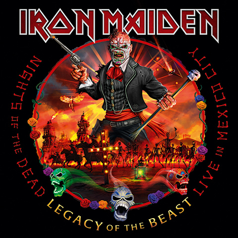 Iron Maiden NIGHTS OF THE DEAD, LEGACY OF THE BEAST: LIVE IN MEXICO CITY 2020