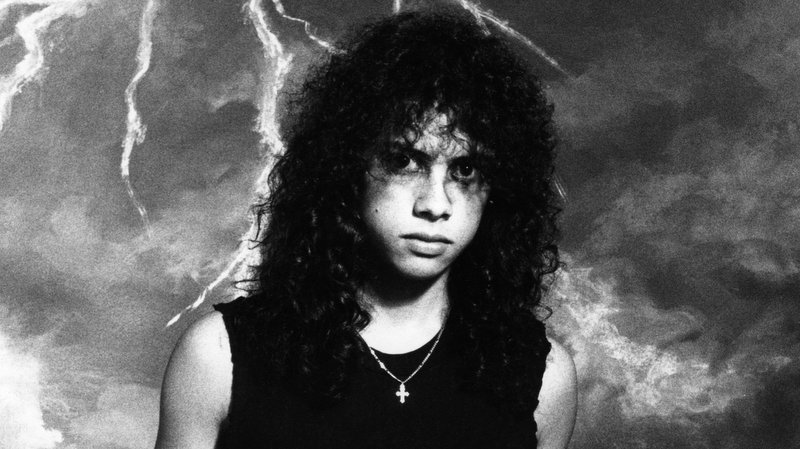 Kirk Hammett zu Zeiten vom Metallica-Album RIDE THE LIGHTNING