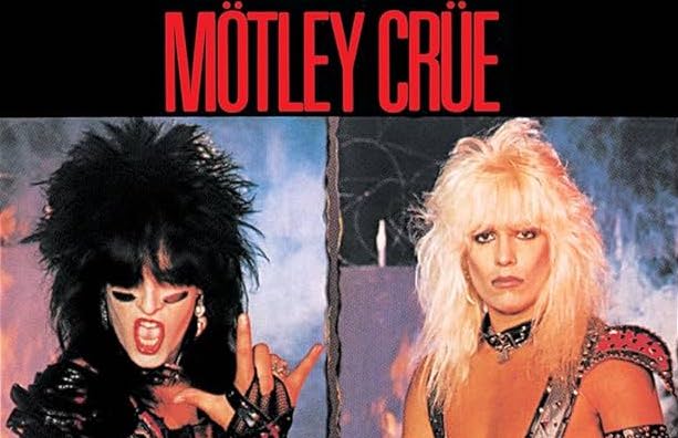 SHOUT AT THE DEVIL-Coverausschnitt, Mötley Crüe