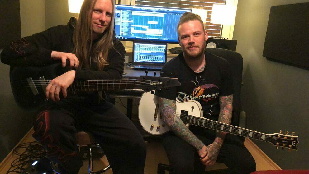 „Stefan und Jean im Studio.“