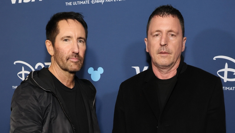 Trent Reznor und Atticus Ross von Nine Inch Nails bei 'D23: The Ultimate Disney Fan Event' am 9. August 2024 in Anaheim