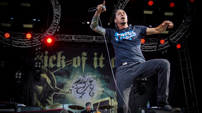 Lou Koller mit Sick of it All beim 77 Montreal Festival 2018