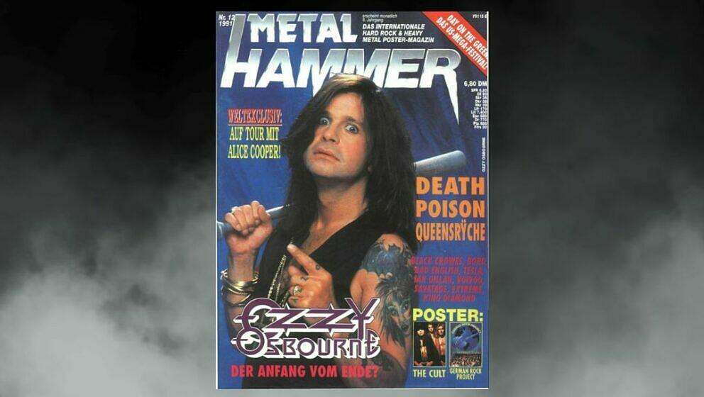 Ozzy auf dem Titel im Dezember 1990