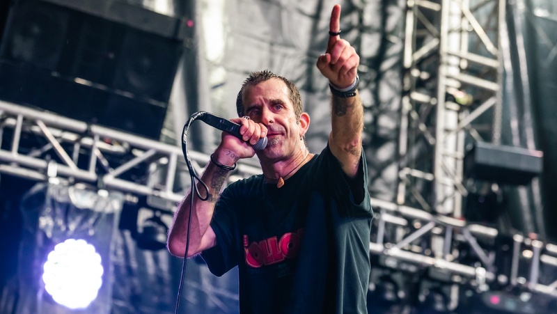 Randy Blythe mit Lamb Of God am 12. November 2023 beim Mexico Metal Fest in Monterrey