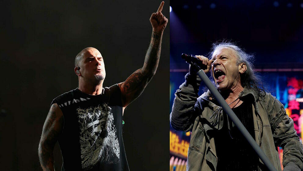 Iron Maiden-Sänger Bruce Dickinson schloss sich kürzlich Pantera und Phil Anselmo an