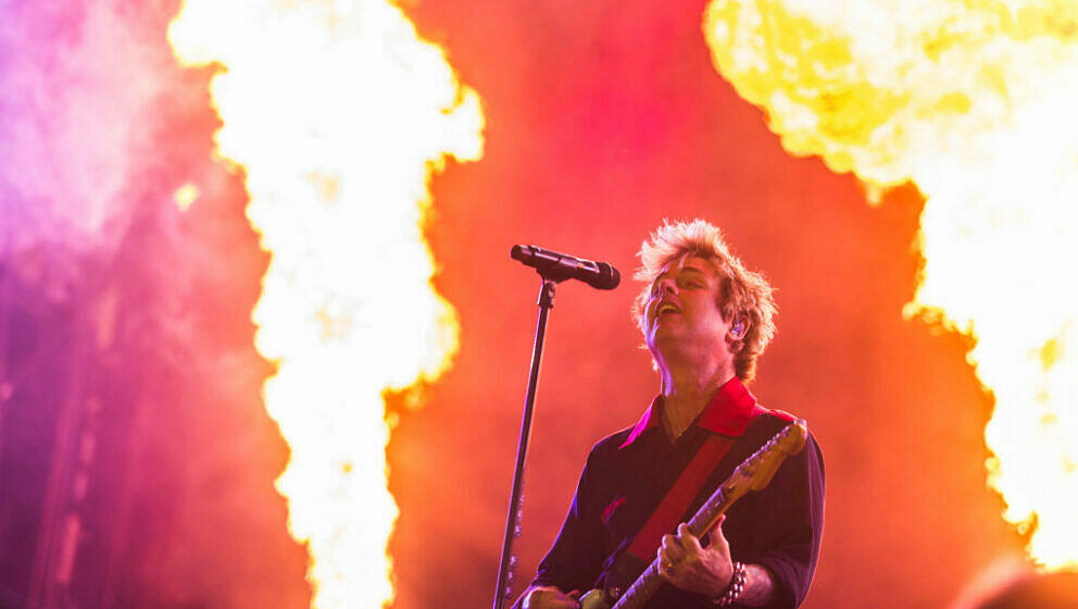 Billie Joe Armstrong mit Green Day